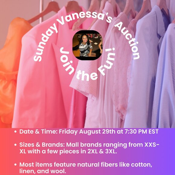 Auction Announcement - Friday August‎ 29th at 7:30 PM EST - Picture 1 of 6